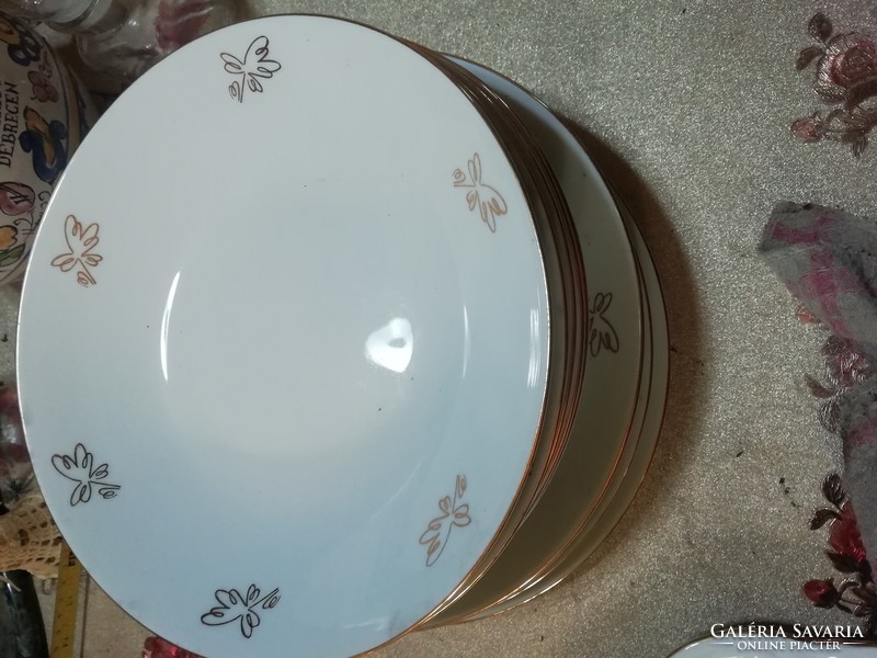 11 porcelain plates. It is in the condition shown in the pictures