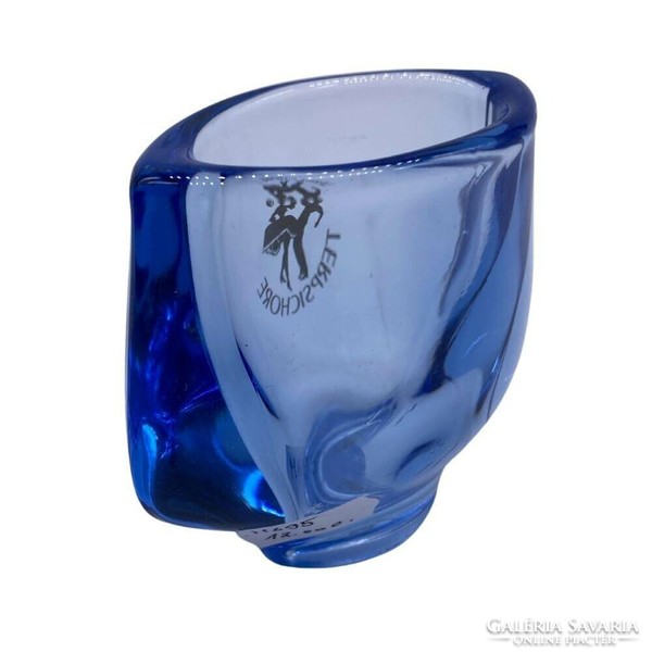 Danish small glass vase m00695