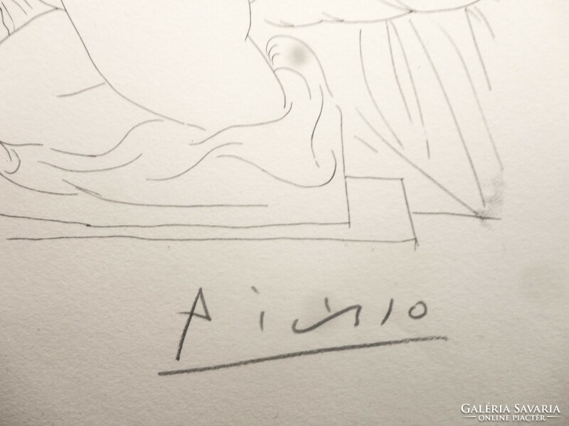 Picasso's original lithograph