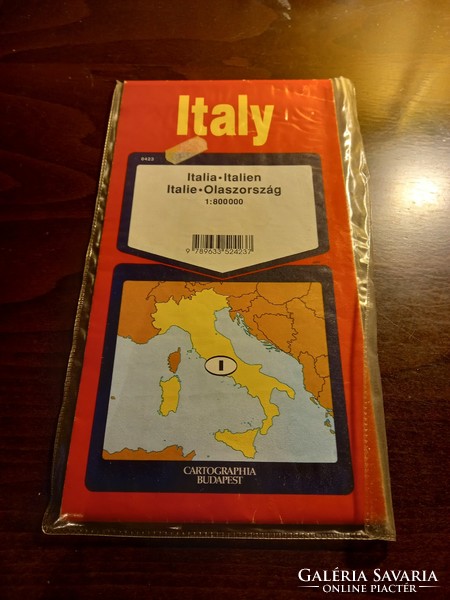 Olaszország térkép