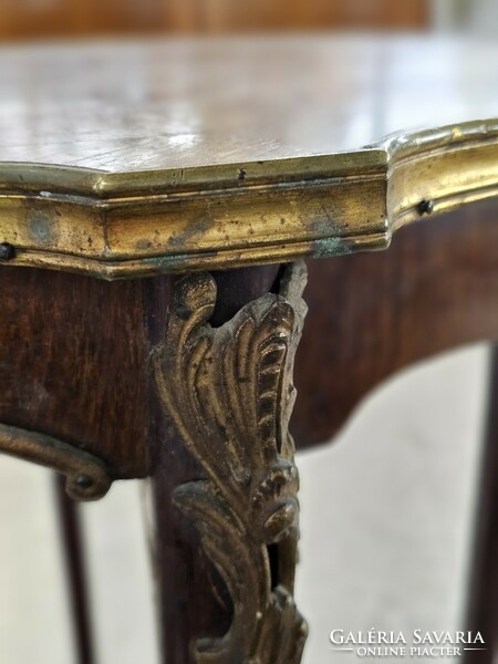 Neobarokk intarziás szalonasztal , lerakó asztal , készült 1880 körül - 51628
