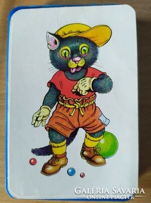 Retro children's card, sooty kandur