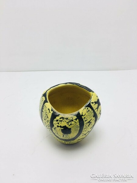 Rare Luria Vilma vintage industrial artist ceramic vase - 50427