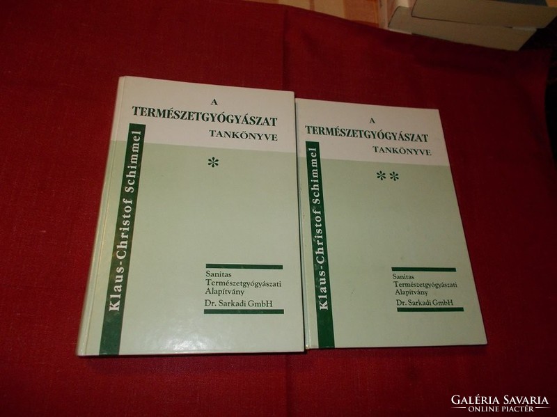 A természetgyógyászat tankönyve 1-2-kötet