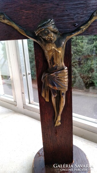 Crucifix with wooden body