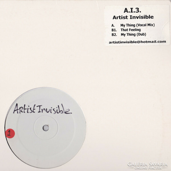 Artist Invisible - My Thing (12")