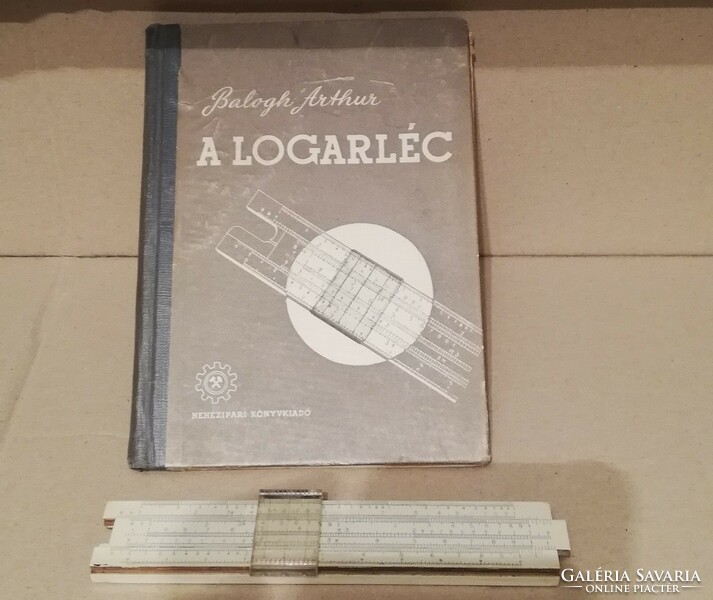 Artúr Balogh: the log bar (book) + gamma 1252 log bar