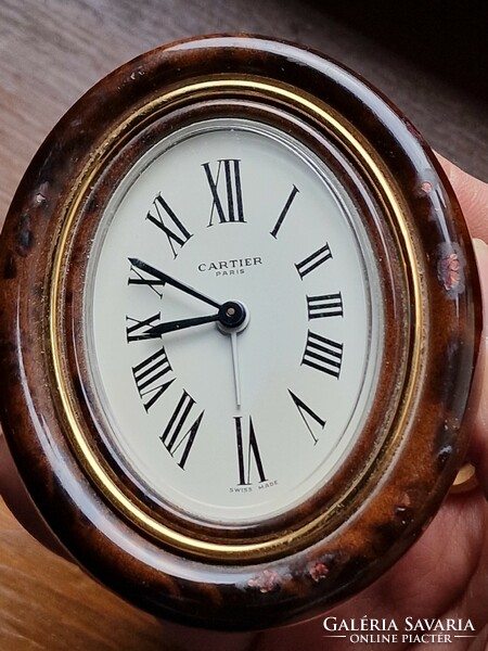 Cartier clock-alarm