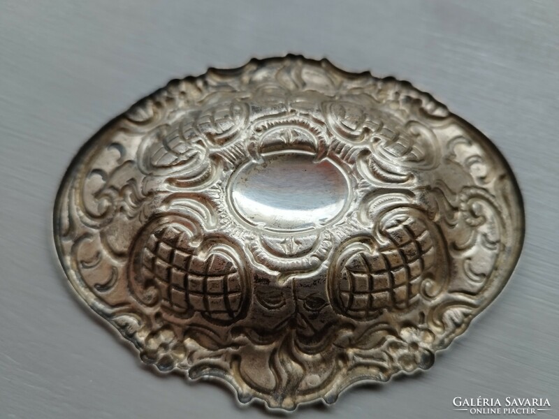 Antique silver offering horse