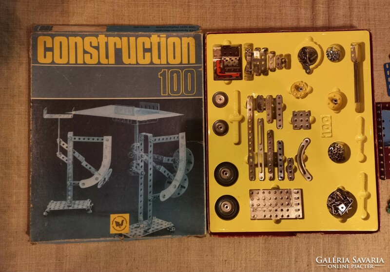 Metal construction, skill development game, mercury catalog.