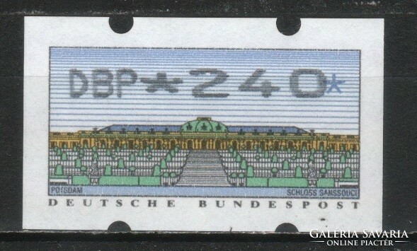 Automatic stamps 0041 (German) mi automatic 2 2.1 Postman 240 pfg. 3.00 Euros