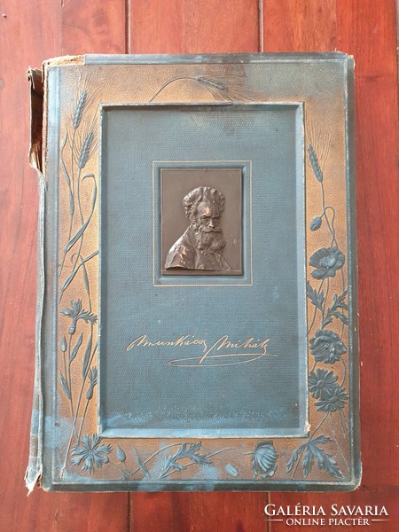 Munkácsy Mihály élete és munkái, antik könyv 1898, festészet, művészet