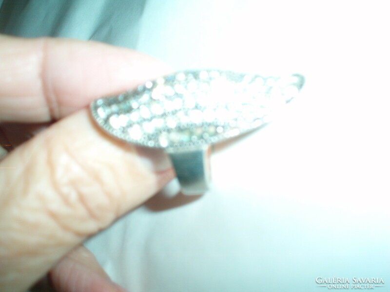 Vintage nagyméretű ezüstgyűrű
