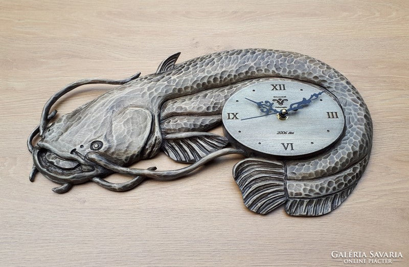 Carp clock carp fishing rod fishing gift fish clock fish wooden fish fishing product catfish clock wooden clock clock