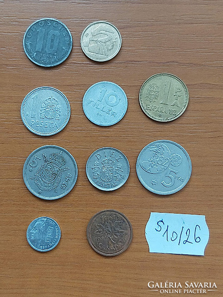 Mixed coins 10 s10/26