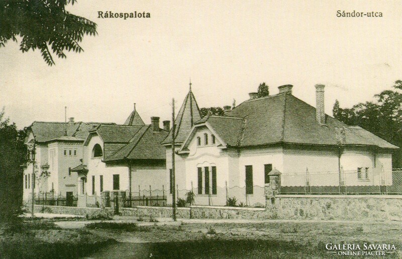 Archive photos of E - 090 Rákospalota and its surroundings on reproduction pages: sándor utca