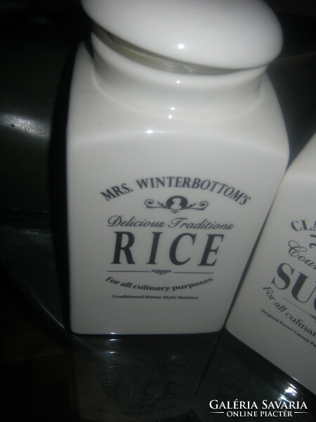 Mrs. Winterbottom's ceramic rice holder