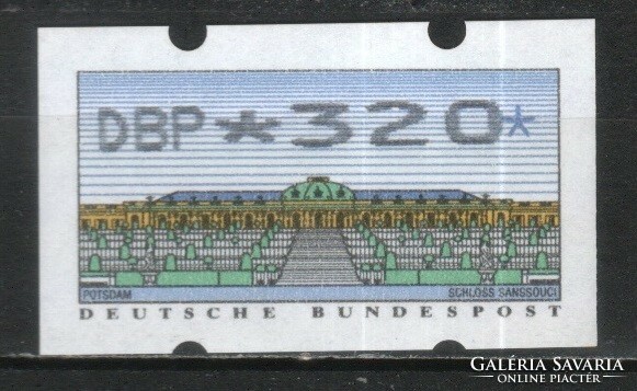 Automata stamps 0045 (German) mi automata 2 2.1 Postman 320 pfg. 3.00 Euros
