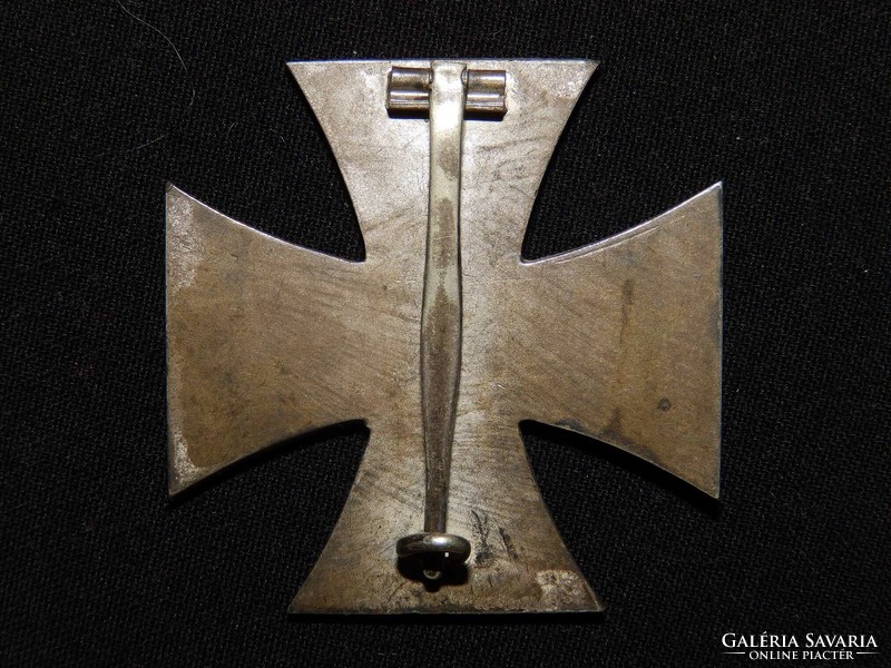 Német 2. VH Vaskereszt Iron Cross / Eisernes Kreuz EK1 Schauerte & Hohfeld nem mágneses belső maggal