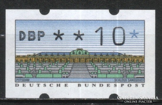 Automata stamps 0034 (German) mi automata 2 1.1 Postman 10 pfg. 1.50 euros
