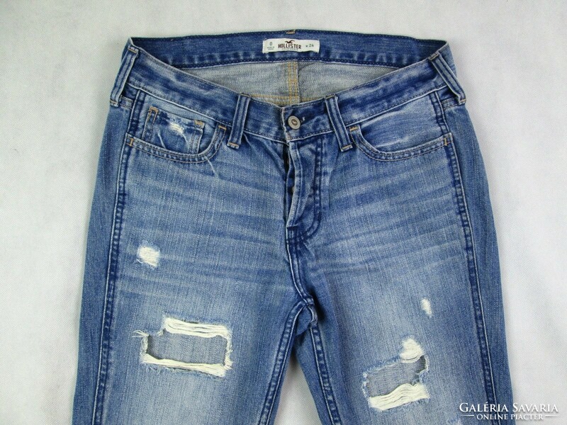 Original hollister (m) women's distressed jeans