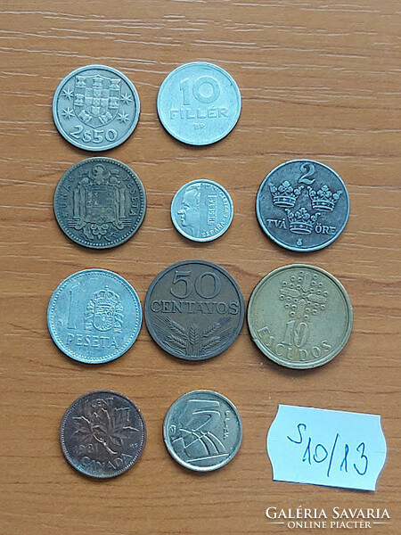 Mixed coins 10 s10/13