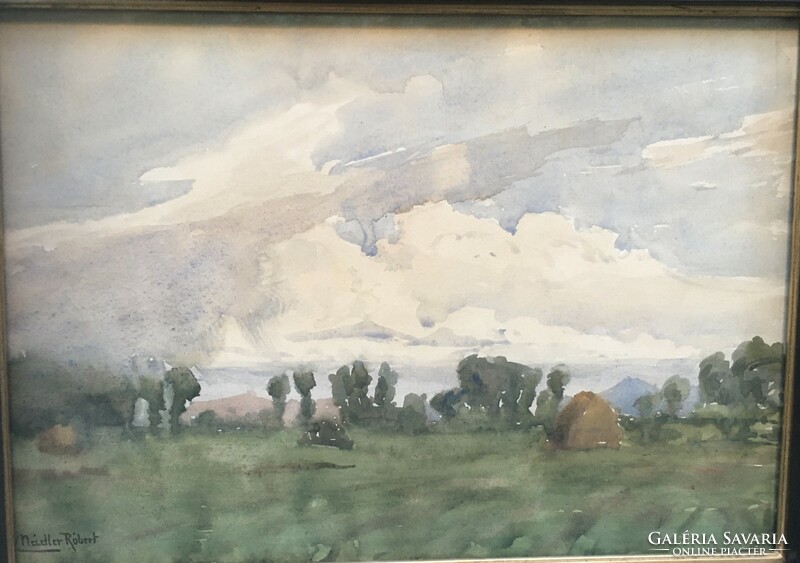Róbert Nádler: landscape before a storm