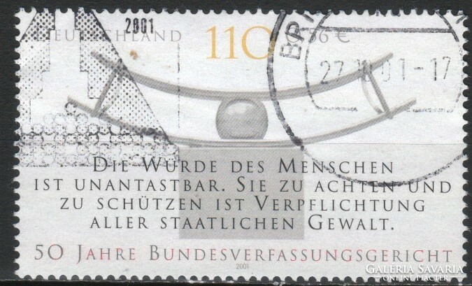 Bundes 1222 Mi 2214      1,00 Euró
