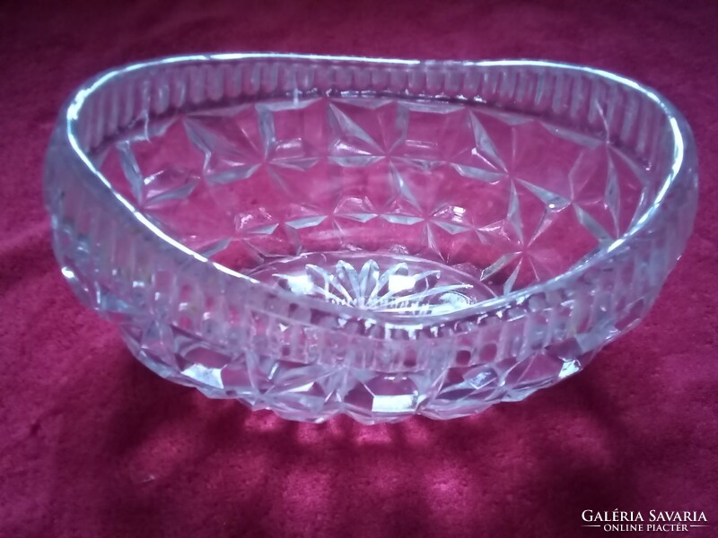 Lead crystal table centerpiece for Christmas, New Year's Eve and New Year celebrations