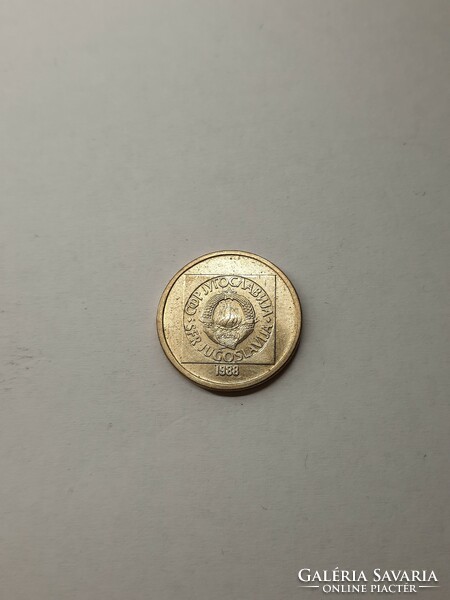 Yugoslavia 20 dinars 1988 (brass)