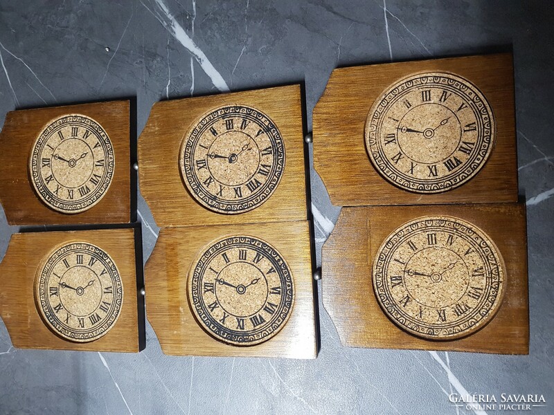 Special set of wooden coasters