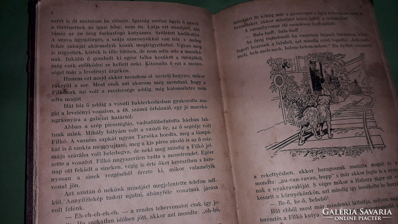 1915.Móra Ferenc:Filkó Meg Én REGÉNY könyv 1. KIADÁS a képek szerint SINGER