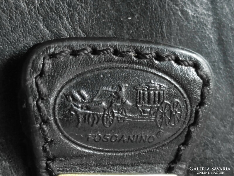 Valódi bőr autós táska Dr.Márta Ferenc akadémikus hagyatékból, kiváló állapotban.