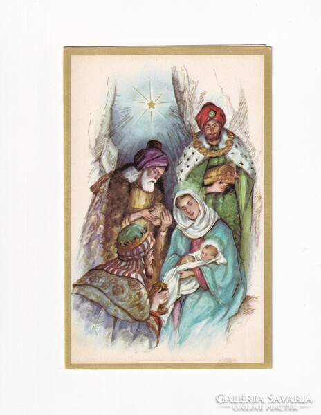 K: 160 Christmas postcards can be opened religiously