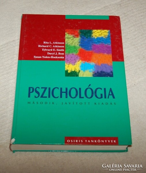 Rita L. Atkinson: Pszichológia   Osiris kiado 1999
