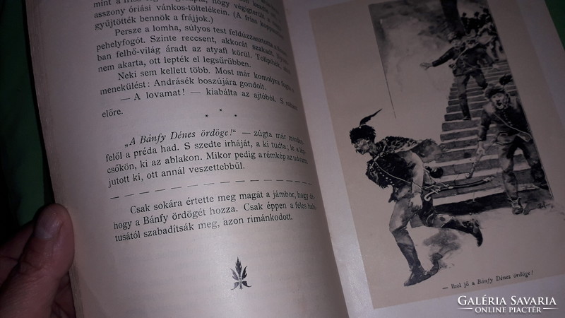 1899. Sándor Tóth: The Lady of Transylvania novel book is illuminated according to the pictures