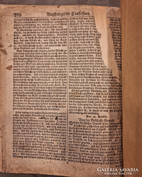 Luther Bible in German 1742