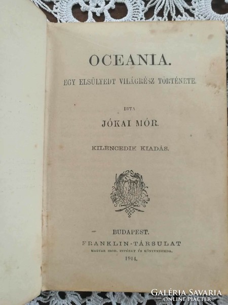 Mór Jókai: shadow pictures i-ii/oceania franklin society 1914