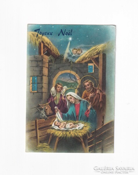 K:160 Karácsony képeslap vallásos
