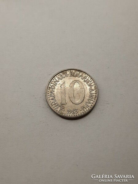 Yugoslavia 10 dinars 1983