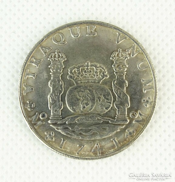 0Q702 Mexican 1741 silver 8 real copy