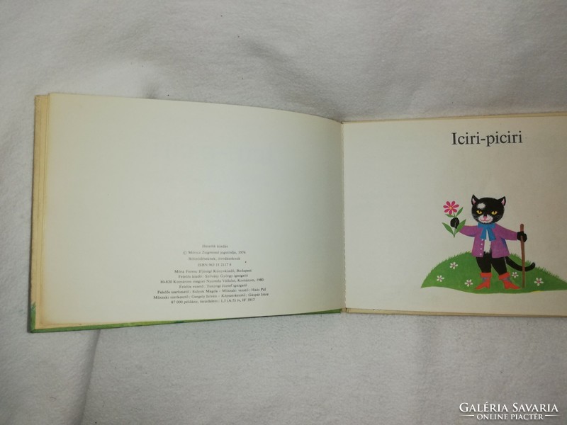 Iciri-piciri mesekönyv 1976