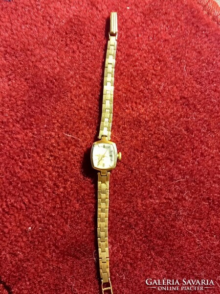 Zarja gold-plated women's jewelry watch