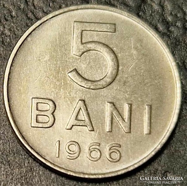 Romania 5 bani, 1966.