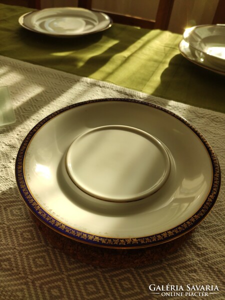 Schlaggenwald Czechoslovakia empire porcelain plates original vintage original design