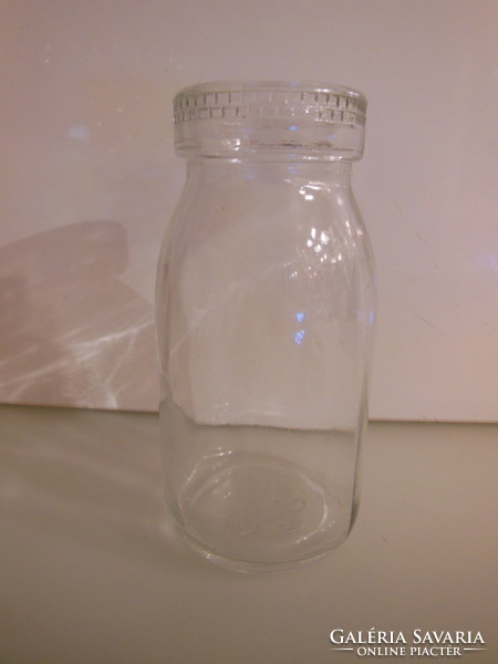 Milk bottle - old - 2.5 dl - 13.5 x 6.5 cm - beautiful - not scratched - perfect