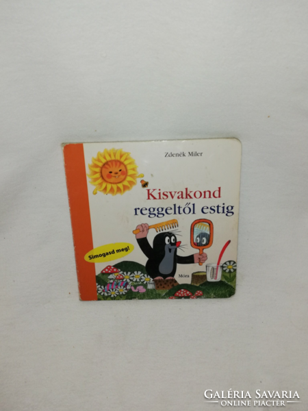 Kisvakond reggeltől estig mesekönyv 1991