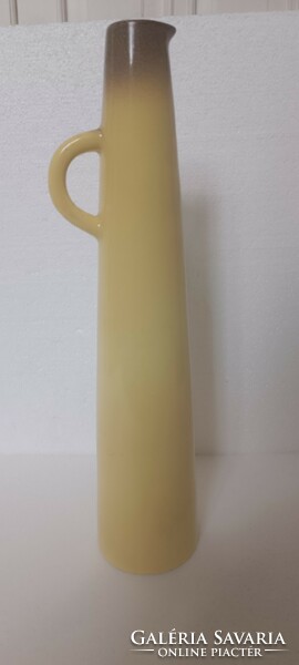 Retro midcenturymodern vintage kovács istvàn handle vase granite