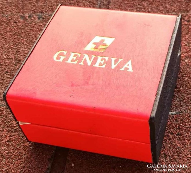 Geneva divat  analóg kvarc karóra pár - fiú és lány óra egyben