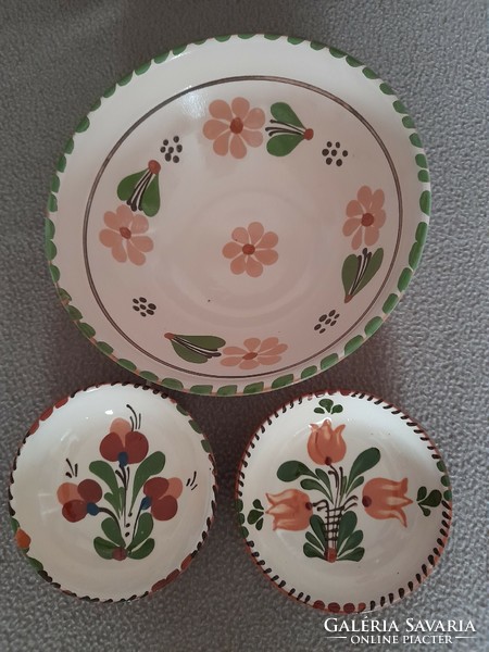 Sárospataki glazed wall plates